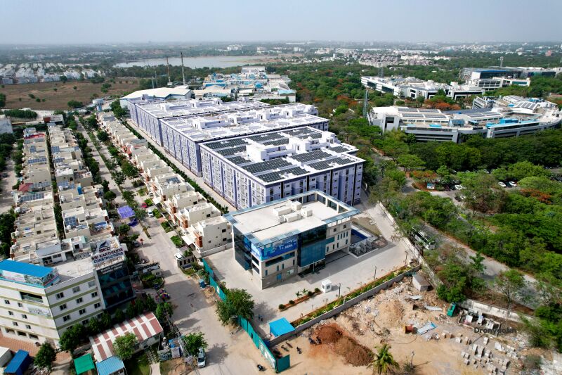 3 BHK Apartment 1655 Sq.ft. for Sale in Bachupally, Hyderabad