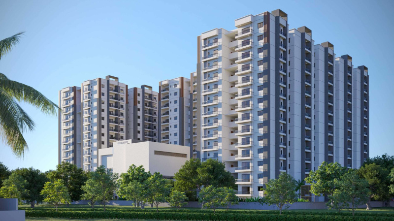 2 BHK Apartment 1280 Sq.ft. for Sale in Manikonda, Hyderabad