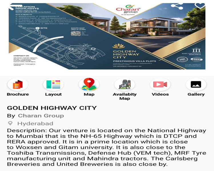  Residential Plot 145 Sq. Yards for Sale in Zaheerabad, Sangareddy