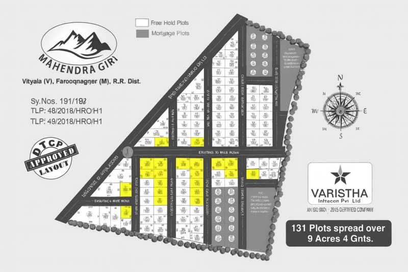  187 Sq. Yards Residential Plot for Sale in Shadnagar, Hyderabad