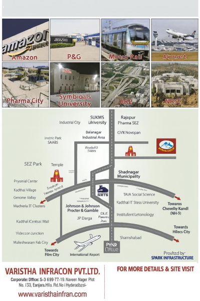  187 Sq. Yards Residential Plot for Sale in Shadnagar, Hyderabad