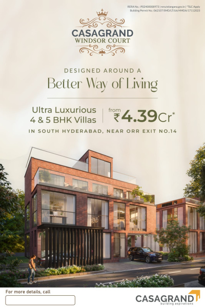 4 BHK 438 Sq. Yards Villa for Sale in Tukkuguda, Hyderabad