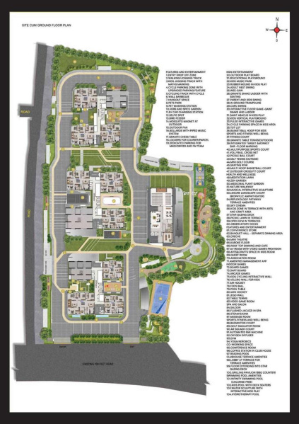 3 BHK 2386 Sq.ft. Apartment for Sale in Attapur, Hyderabad