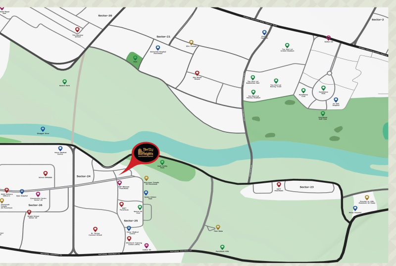4 BHK Apartment 1492 Sq.ft. for Sale in Sector 24 Panchkula