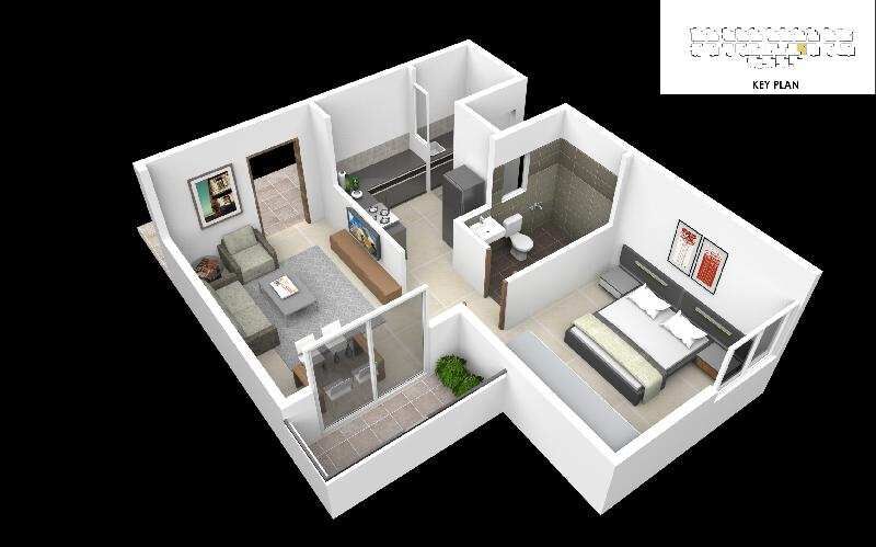 1 BHK 645 Sq.ft. Apartment for Sale in Chandapura, Bangalore
