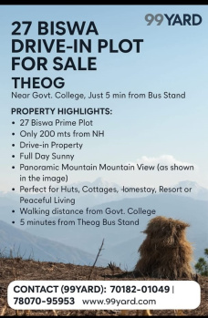  Commercial Land for Sale in Theog, Shimla