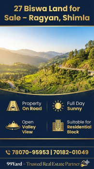 Residential Plot for Sale in Ragyan, Shimla