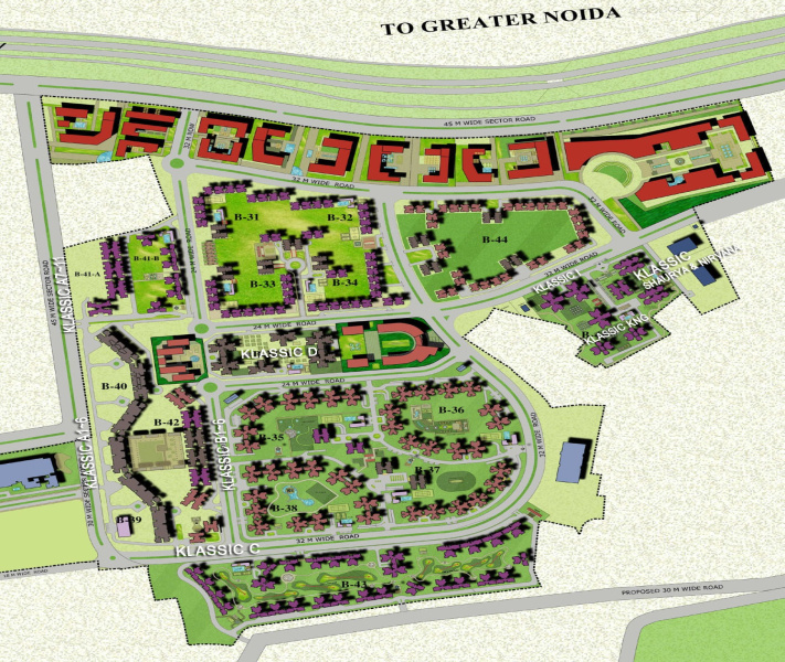 3 BHK Apartment 1400 Sq.ft. for Sale in Sector 134 Noida