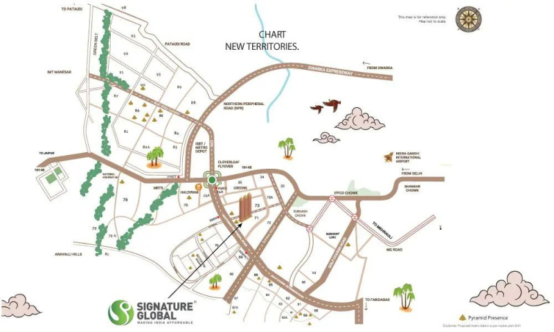 4 BHK 2800 Sq.ft. Apartment for Sale in Sector 71 Gurgaon