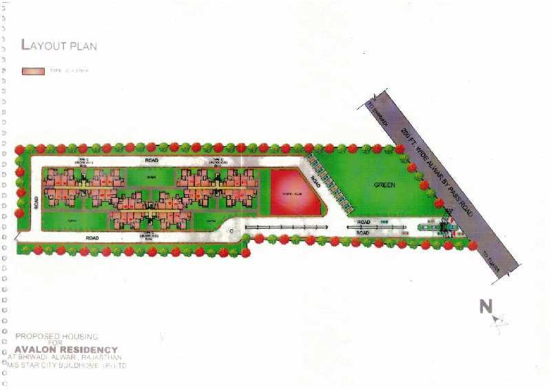 2 BHK 825 Sq.ft. Apartment for Sale in Village-Udaipur Bhiwadi
