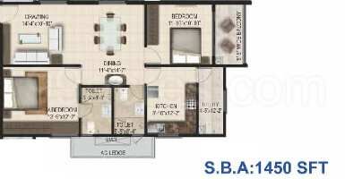 2 BHK Flat for Sale in Kondapur, Hyderabad