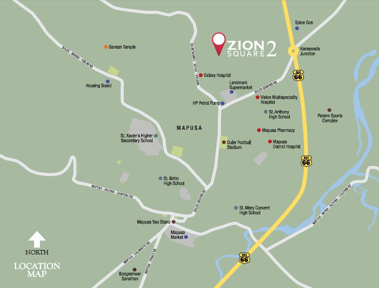 2 BHK 114 Sq. Meter Apartment for Sale in North Goa