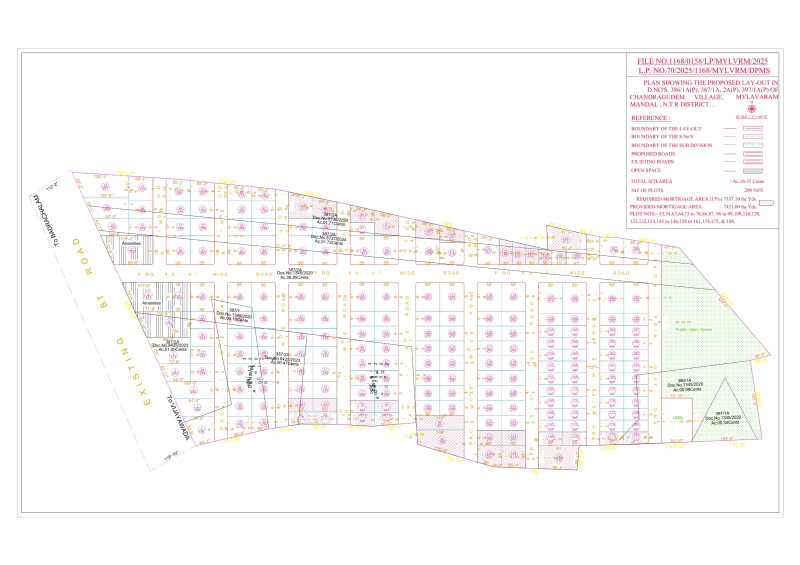  200 Sq. Yards Residential Plot for Sale in Mylavaram, Vijayawada