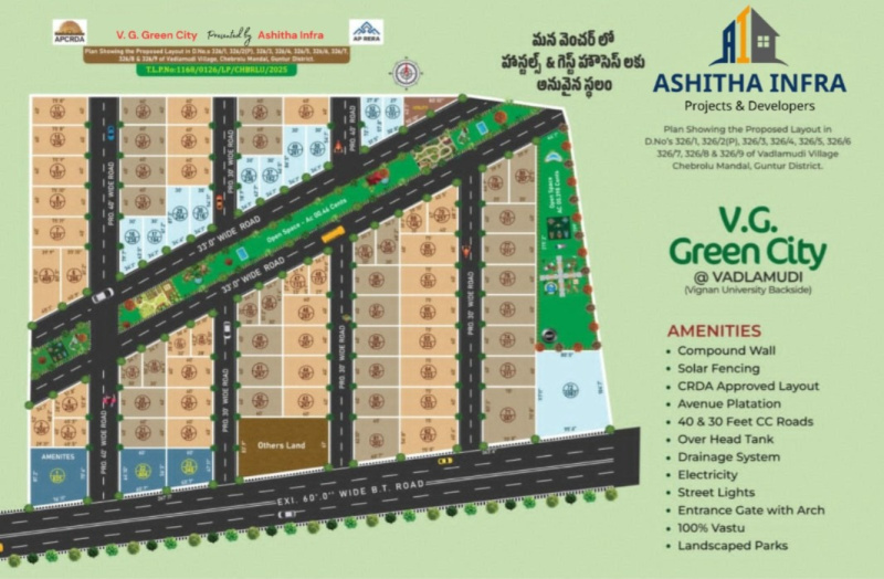  200 Sq.ft. Residential Plot for Sale in Tenali, Guntur