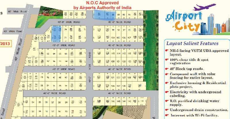  Residential Plot 1300 Sq.ft. for Sale in Gannavaram, Krishna