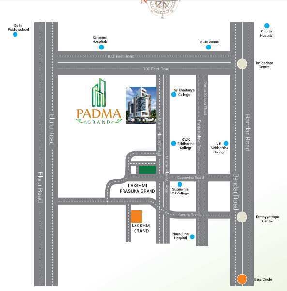 2 BHK Apartment 1144 Sq.ft. for Sale in Kanuru, Vijayawada