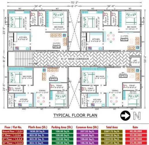  Office Space 2287 Sq.ft. for Sale in Payakapuram, Vijayawada