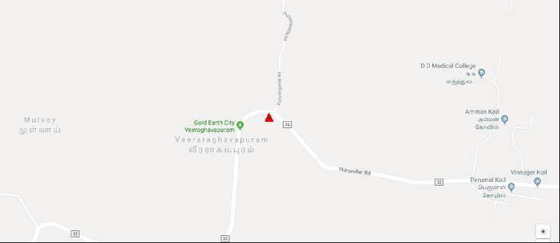  Residential Plot 1800 Sq.ft. for Sale in Thiruvalangadu, Chennai