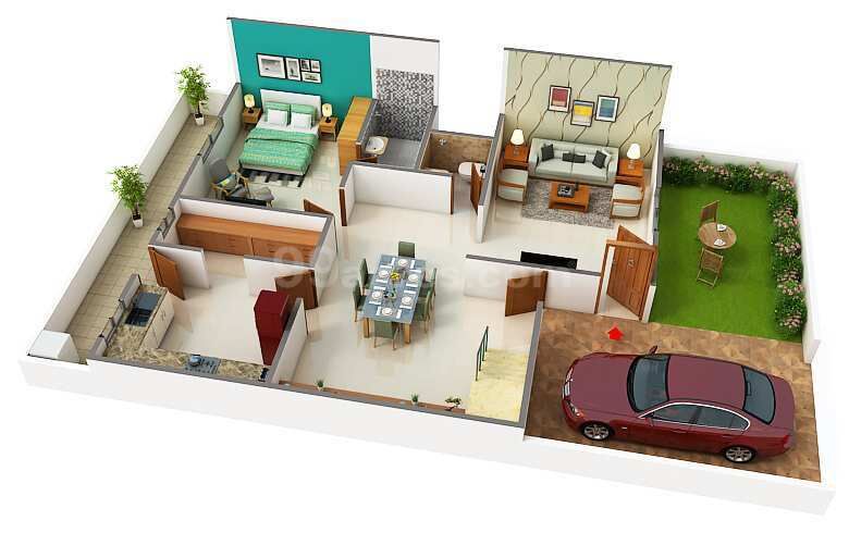 3 BHK 1658 Sq.ft. House for Sale in Katara Hills, Bhopal