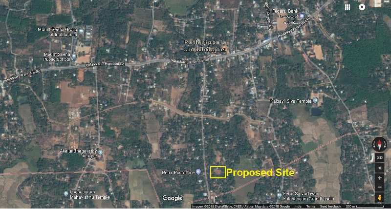 Residential Plot 5 Cent for Sale in Pattambi, Palakkad