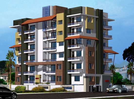 3 BHK Apartment 2200 Sq.ft. for Rent in