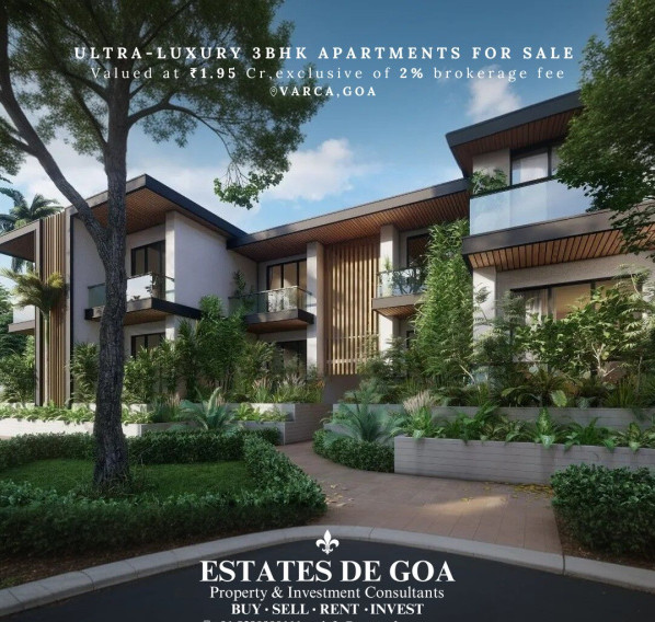3 BHK Apartment 155 Sq. Meter for Sale in Varca, Goa