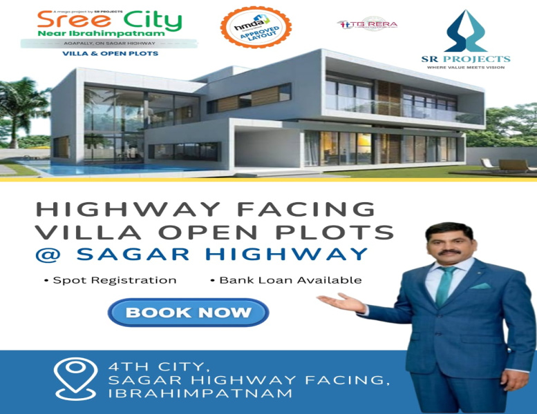  Residential Plot 167 Sq.ft. for Sale in Ibrahimpatnam, Hyderabad