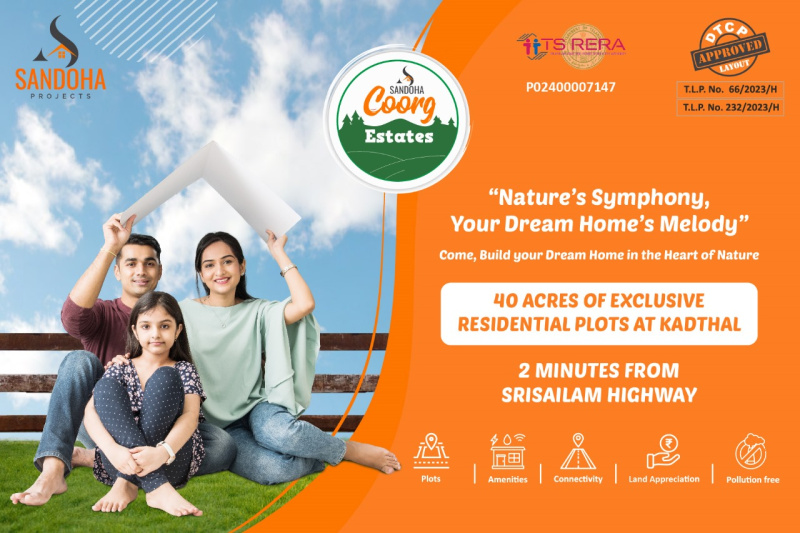 Residential Plot 167 Sq.ft. for Sale in Sri Sailam Highway, Hyderabad