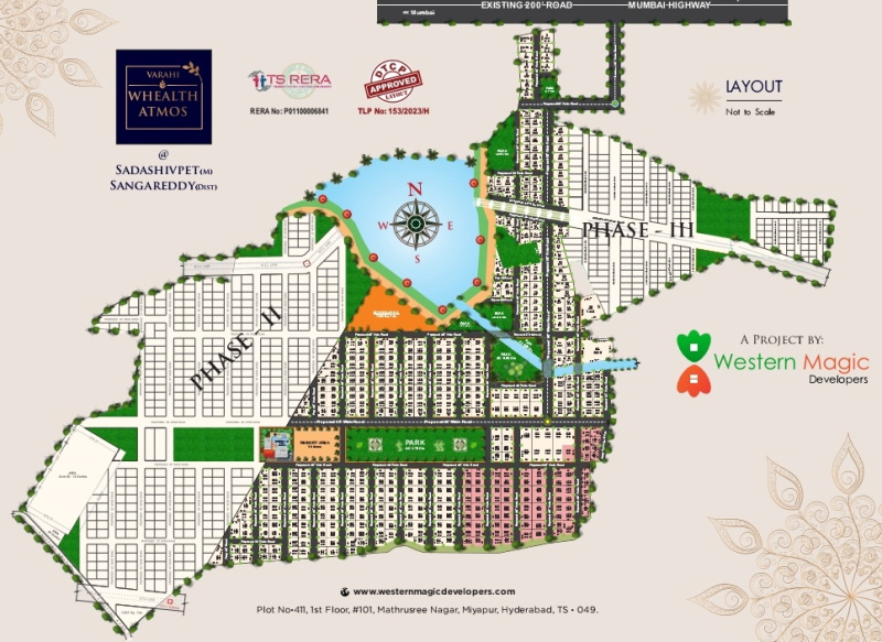  Residential Plot 200 Sq. Yards for Sale in Sadasivpet, Sangareddy