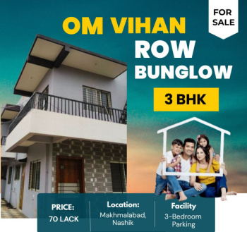 3 BHK House for Sale in Makhmalabad, Nashik