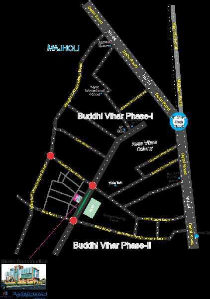  Residential Plot 120 Sq.ft. for Sale in Budhi Vihar, Moradabad