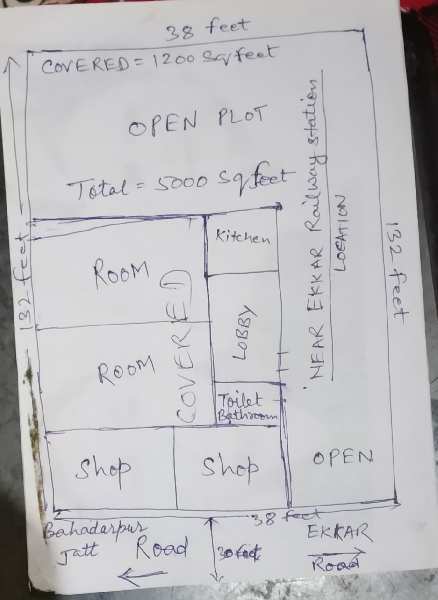 Commercial Land 5000 Sq.ft. for Sale in Jwalapur, Haridwar