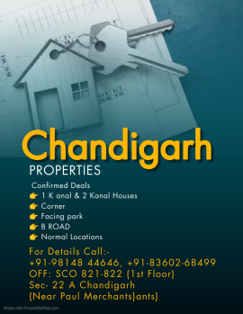  House for Sale in Sector 22A, Chandigarh