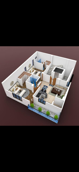2 BHK Apartment 1200 Sq.ft. for Sale in Ganga Nagar, Rishikesh