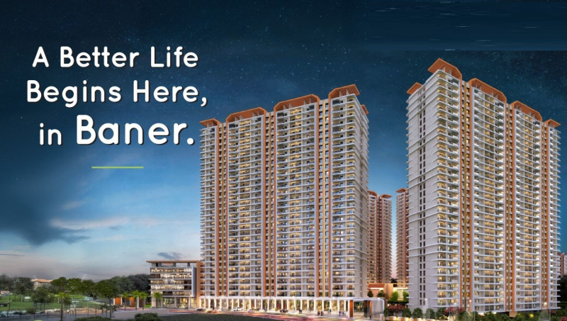 2 BHK 838 Sq.ft. Apartment for Sale in Baner, Pune