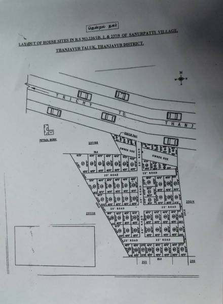  1200 Sq.ft. Residential Plot for Sale in Sengipatti, Thanjavur