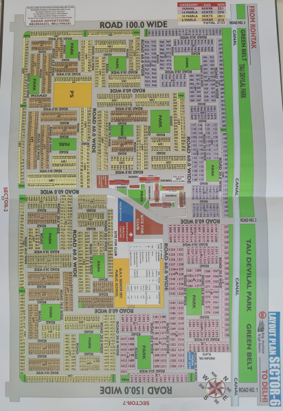  500 Sq. Yards Residential Plot for Sale in Sector 6 Bahadurgarh