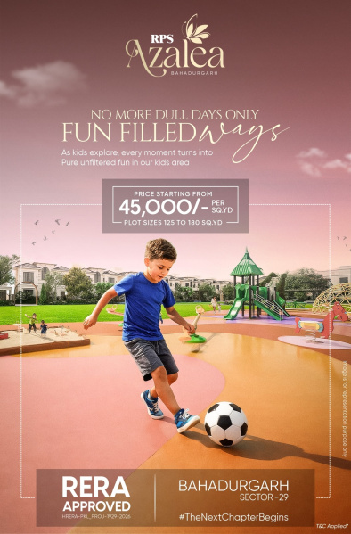  100 Sq. Yards Residential Plot for Sale in Sector 29 Bahadurgarh