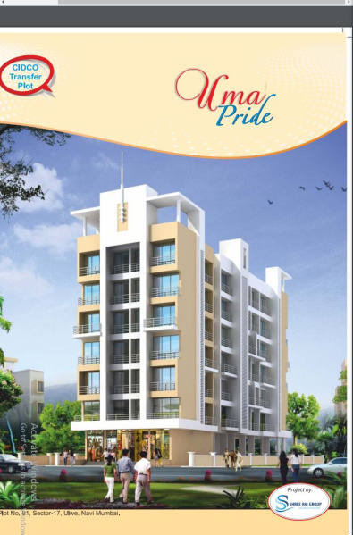 1 BHK Apartment 700 Sq.ft. for Sale in Sector 17 Ulwe, Navi Mumbai