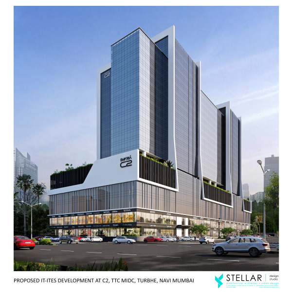  Office Space 1286 Sq.ft. for Sale in Turbhe, Navi Mumbai