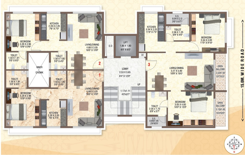 1 BHK Apartment 715 Sq.ft. for Sale in Ulwe, Navi Mumbai