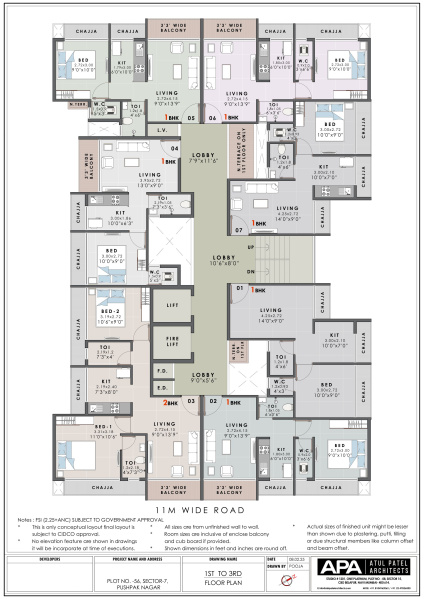 1 BHK 710 Sq.ft. Apartment for Sale in Pushpak Nagar, Navi Mumbai