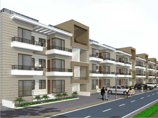3 BHK Apartment 1200 Sq.ft. for Sale in Ambala Highway, Zirakpur