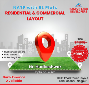  Residential Plot for Sale in Hudkeshwar Road, Nagpur