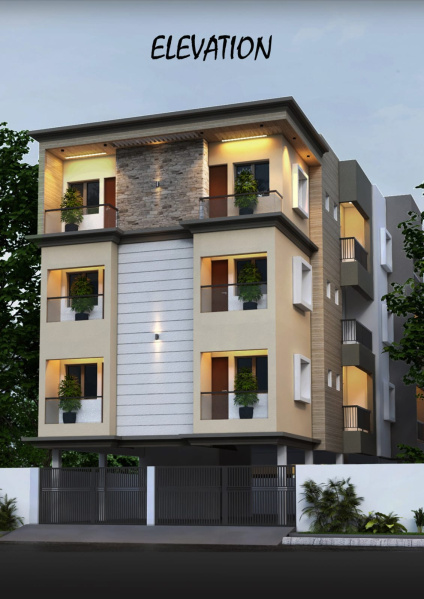 2 BHK 1061 Sq.ft. Apartment for Sale in Pammal, Chennai