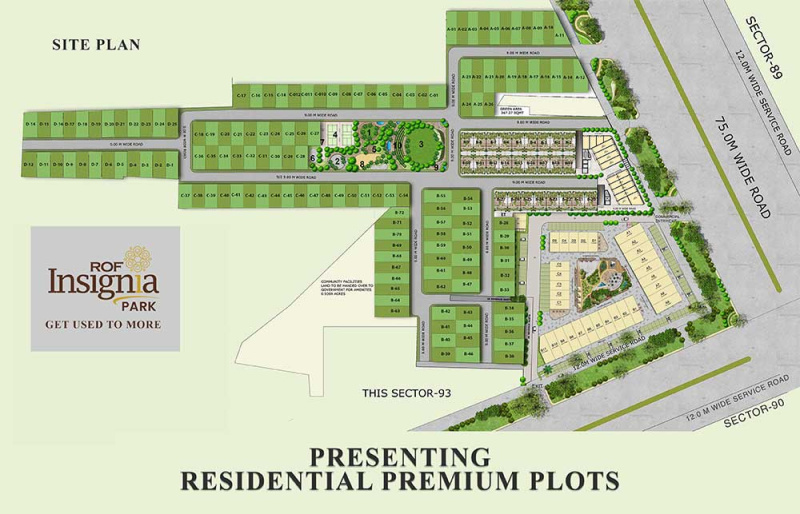  Residential Plot 167 Sq. Yards for Sale in Sector 93 Gurgaon