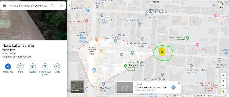  Office Space 4800 Sq.ft. for Rent in Govind Nagar, Kanpur