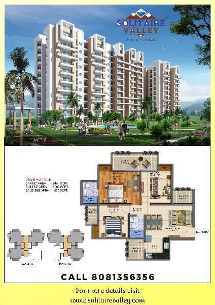 3 BHK Apartment 1006 Sq.ft. for Sale in Jhalwa, Allahabad