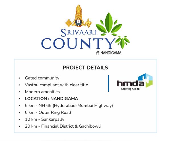  Residential Plot 165 Sq. Yards for Sale in Sadasivpet, Sangareddy