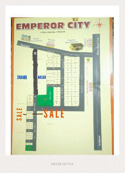  Residential Plot 2052 Sq.ft. for Sale in Madampatti, Coimbatore